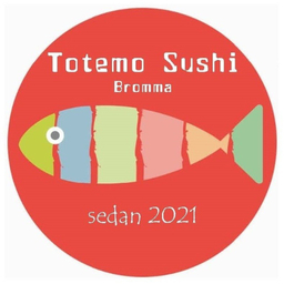Totemo Sushi logo.